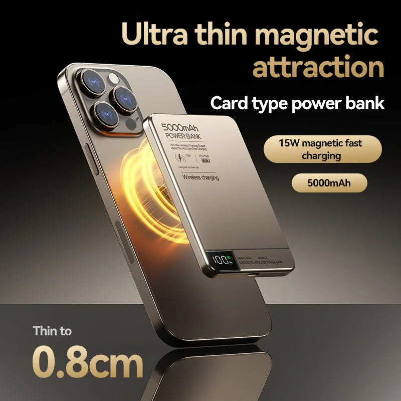 Slim 10000 mAh MagSafe Power Bank
