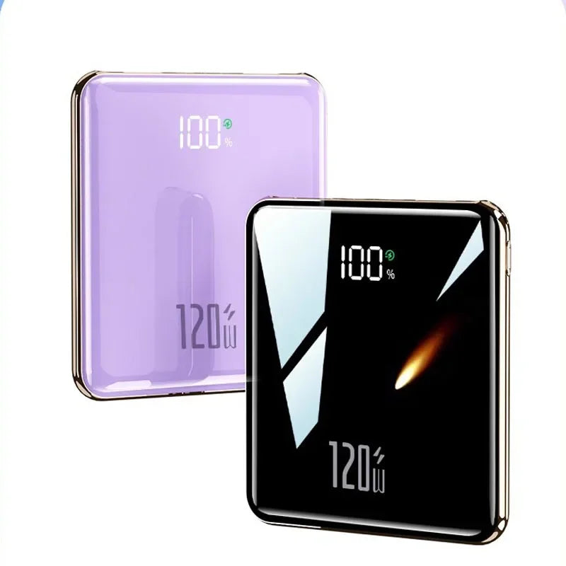 Ultra-Slim 20 000 mAh Power Bank with Integrated Cables – 3-Device Fast Charge