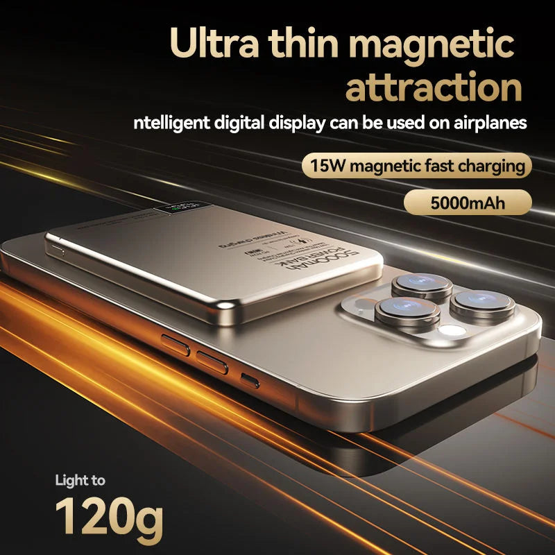 Slim 10000 mAh MagSafe Power Bank