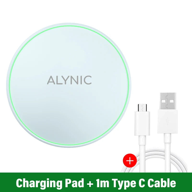 30W Fast Wireless Charging Pad – For iPhone, Samsung, Xiaomi & More