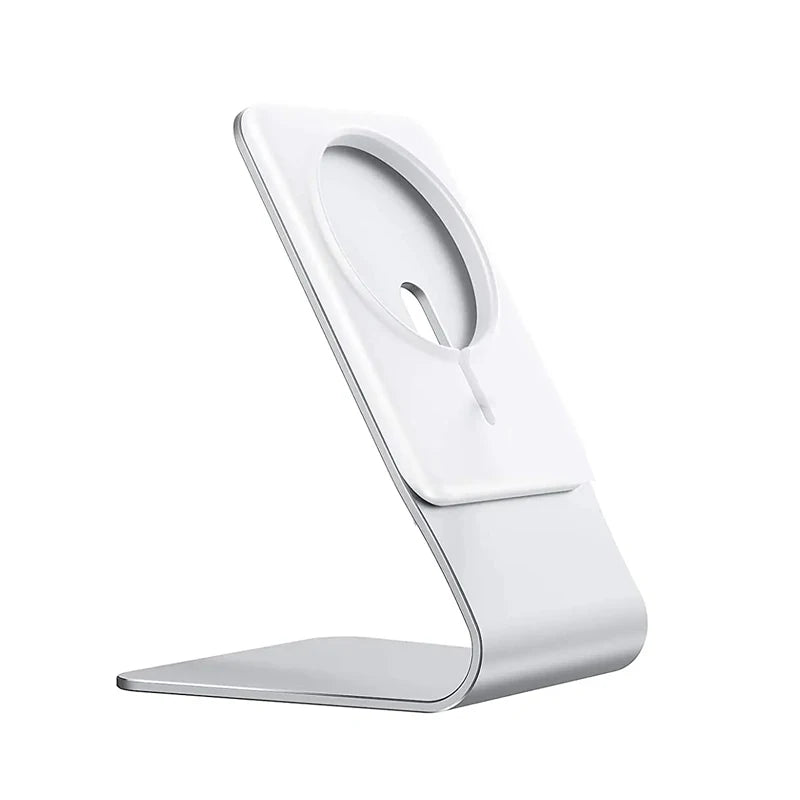 MagSafe Aluminum Desk Stand – iPhone 16–12 (Charger not inc.)