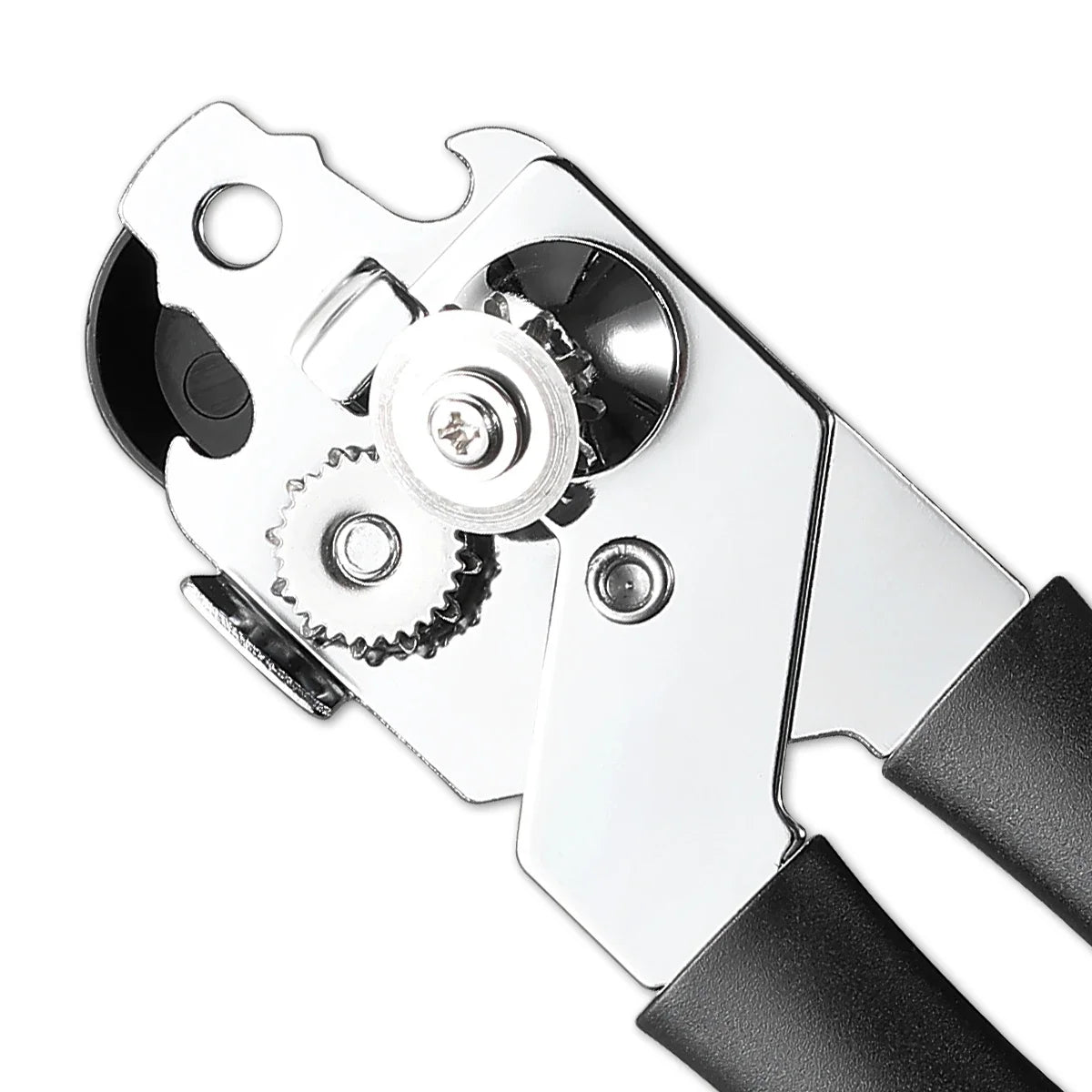 Professional Ergonomic Manual Can Opener with Bottle Opener